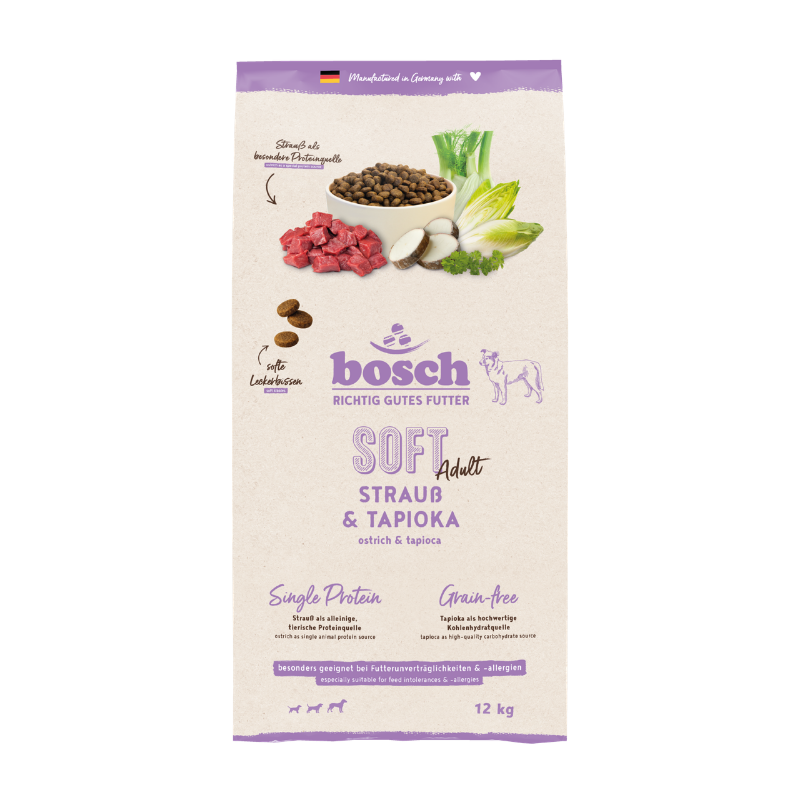 BOSCH SOFT OSTRICH - monobiałkowa karma dla psa ze strusia - obrazek 5