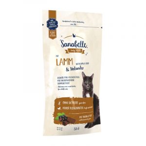SANABELLE STICK – kabanosy dla kota z jagnięciną i czarnym bzem