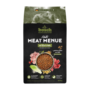 BOSCH MEAT MENUE BEEF sucha karma dla psa z wołowiną i kawałkami mięsa